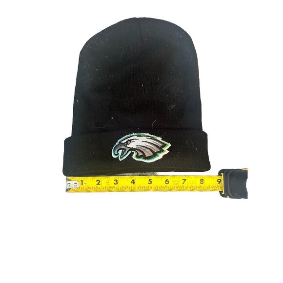 NFL Philadelphia Eagles - Football Knit Winter Beanie Hat Cap Black￼ - Picture 3 of 3
